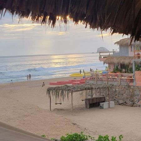 Restaurant Y Cabanas Chefy By Rotamundos Zipolite Ngoại thất bức ảnh
